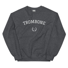 Load image into Gallery viewer, Collegiate Sweatshirt Trombone Unisex Sweatshirt