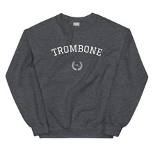 Load image into Gallery viewer, Collegiate Sweatshirt Trombone Unisex Sweatshirt