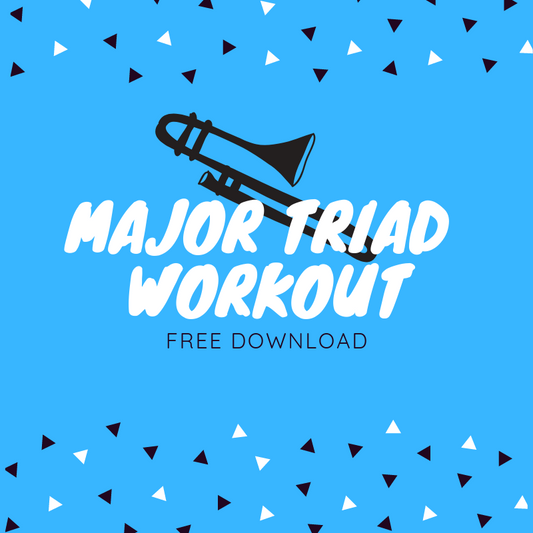 Major Triad Workout - Nov. 2018 - Free Download!