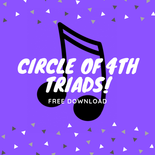 Circle of 4ths (all triads!)