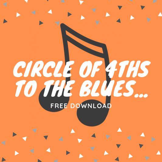 Circle of 4th 7th Chords and The Blues